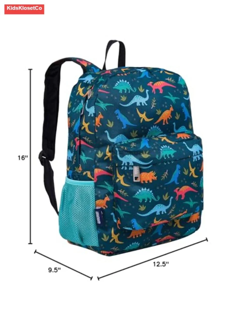Kids 16 Inch School Backpack - Durable Padded Bookbag with Adjustable Straps,